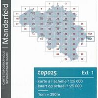 NGIB Topografische Kaart 56A/1-2 Manderfeld