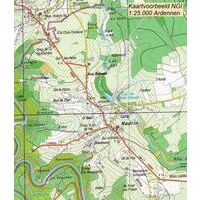 NGIB Topografische Kaart 60/3-4 Houffalize