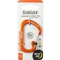 Nite Ize Carabiner #3 Sidelock Aluminium Orange
