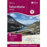 Nordeca Turkart Wandelkaart 2533 Tafjordfjella