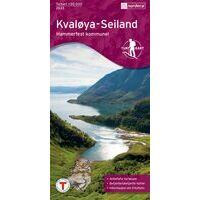 Nordeca Turkart Wandelkaart 2633 Kvaloya - Seiland