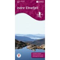 Nordeca Turkart Wandelkaart 2669 Indre Etnefjell