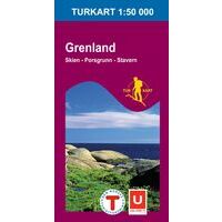 Nordeca Turkart Wandelkaart 2738 Grenland