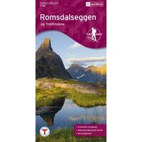 Nordeca Turkart Wandelkaart 2756 Romsdalseggen