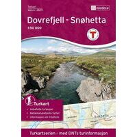 Nordeca Turkart Wandelkaart 2829 Dovrefjell - Snohetta