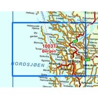 Nordeca Wandelkaart 10037 Bergen