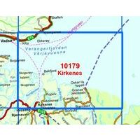 Nordeca Wandelkaart 10179 Kirkenes