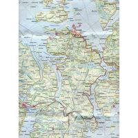 Nordeca Wegenkaart Holmenkollen Sightseeing Roadmap