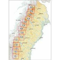 Norstedts Zweden Outdoormap 13 Rogen - Grövelsjön - Idre