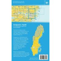 Norstedts Zweden Topografische Wandelkaart 61 Stockholm