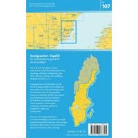 Norstedts Zweden Topografische Wandelkaart 107 Umea