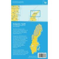 Norstedts Zweden Topografische Wandelkaart 13 Norra Gotland