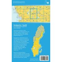 Norstedts Zweden Topografische Wandelkaart 16 Ljungby