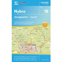 Norstedts Zweden Topografische Wandelkaart 18 Nybro