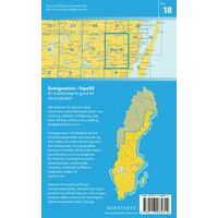 Norstedts Zweden Topografische Wandelkaart 18 Nybro