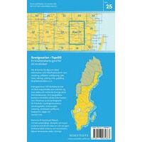 Norstedts Zweden Topografische Wandelkaart 25 Hultsfred