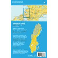 Norstedts Zweden Topografische Wandelkaart 4 Helsingborg