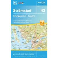 Norstedts Zweden Topografische Wandelkaart 43 Strömstad