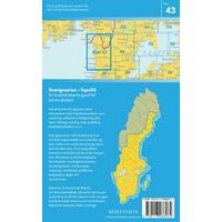 Norstedts Zweden Topografische Wandelkaart 43 Strömstad