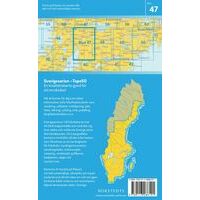 Norstedts Zweden Topografische Wandelkaart 47 Askersund