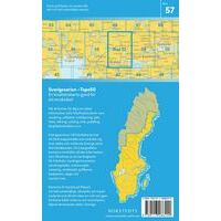 Norstedts Zweden Topografische Wandelkaart 57 Örebro