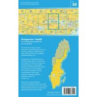 Norstedts Zweden Topografische Wandelkaart 59 Västeras