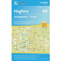 Norstedts Zweden Topografische Wandelkaart 64 Hagfors