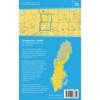 Norstedts Zweden Topografische Wandelkaart 72 Torsby