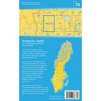 Norstedts Zweden Topografische Wandelkaart 73 Malung