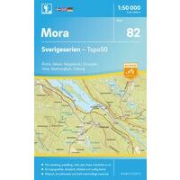 Norstedts Zweden Topografische Wandelkaart 82 Mora