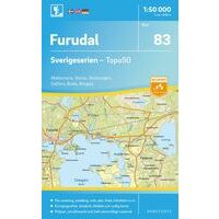 Norstedts Zweden Topografische Wandelkaart 83 Furudal