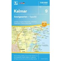 Norstedts Zweden Topografische Wandelkaart 9 Kalmar
