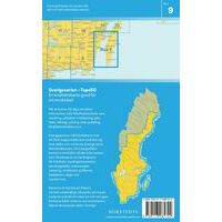 Norstedts Zweden Topografische Wandelkaart 9 Kalmar