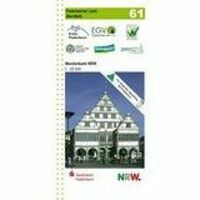 NRW Wanderkarte Wandelkaart 61 Paderborner Land Nord
