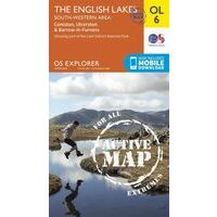Ordnance Survey Wandelkaart OL6 Active Explorer English Lakes Southwest
