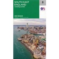 Ordnance Survey Engeland Zuidoost 8 1/250