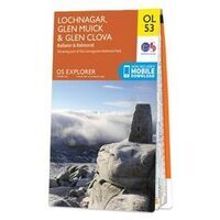 Ordnance Survey Explorer 53 Lochnagar Glen Muick