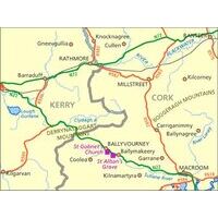 Ordnance Survey Ierland Topografische Kaart D79 Cork Kerry