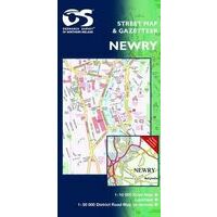 Ordnance Survey Ierland Stadsplattegrond Newry Street Map
