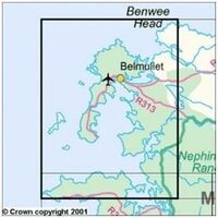 Ordnance Survey Ierland Topografische Kaart D22 Mayo
