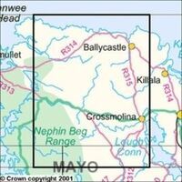 Ordnance Survey Ierland Topografische Kaart D23 Mayo