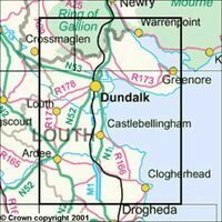 Ordnance Survey Ierland Topografische Kaart D36 Armagh Down Louth