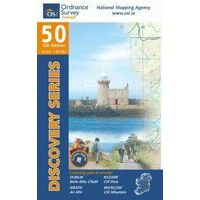 Ordnance Survey Ierland Topografische Kaart D50 Regio Dublin