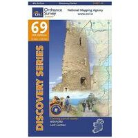 Ordnance Survey Ierland Topografische Kaart D69 Wexford