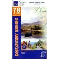 Ordnance Survey Ierland Topografische Kaart D78 Kerry