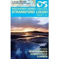 Ordnance Survey Northern Ireland Wandelkaart Discovery 21 Strangford Lough