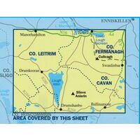 Ordnance Survey Northern Ireland Wandelkaart Discovery 26 Lough Allen