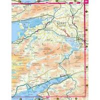 Ordnance Survey Ierland Wegenkaart Ierland Official Road Atlas Spiraal