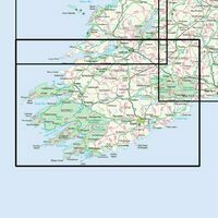 Ordnance Survey Ierland Wegenkaart Ierland Zuid Holiday