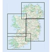 Ordnance Survey Ierland Wegenkaart Ierland Zuid Holiday